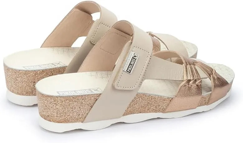 PIKOLINOS Wedge Sandals Leather Mahon for Woman