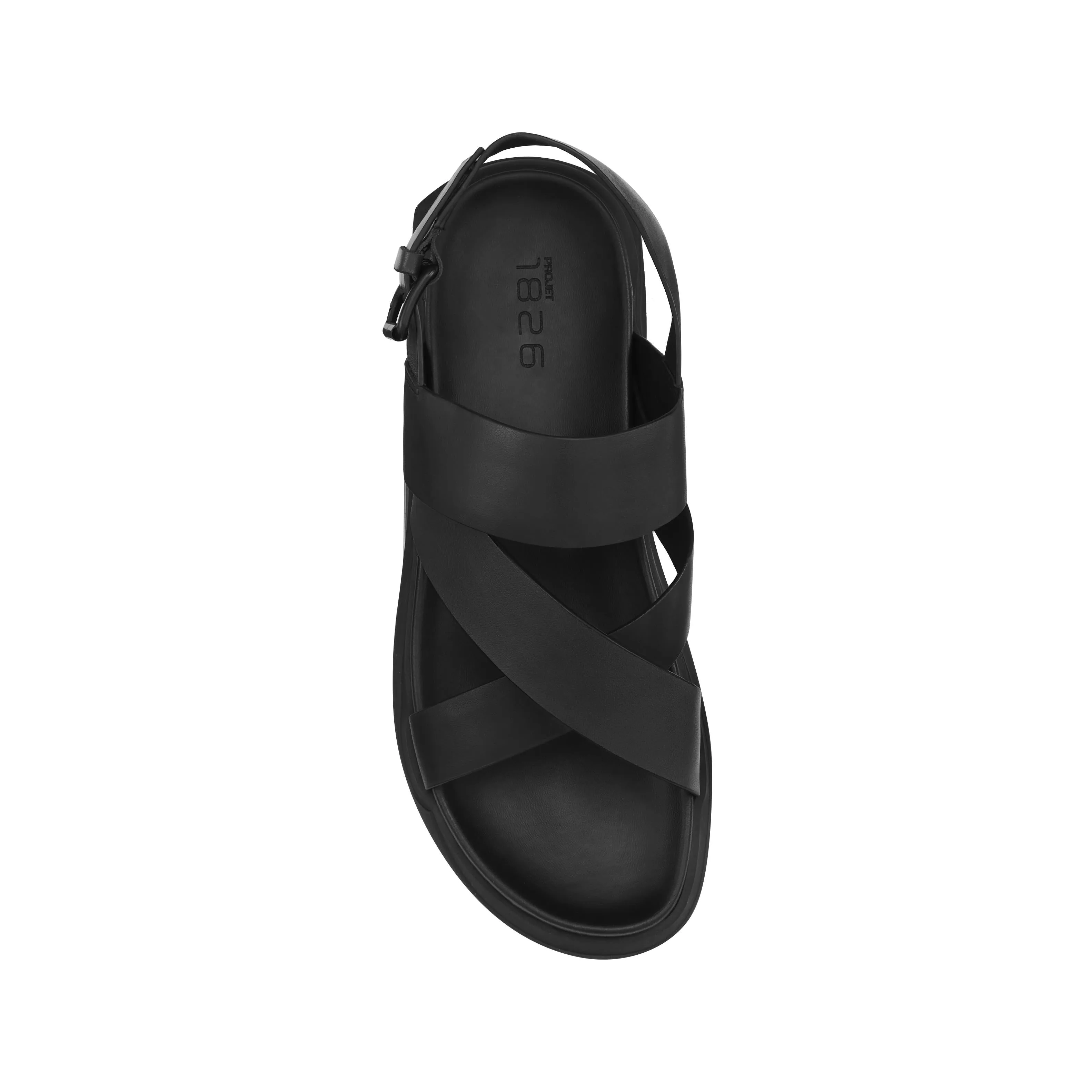 PROJET1826 | EATON Slingback Leather Sandal Black