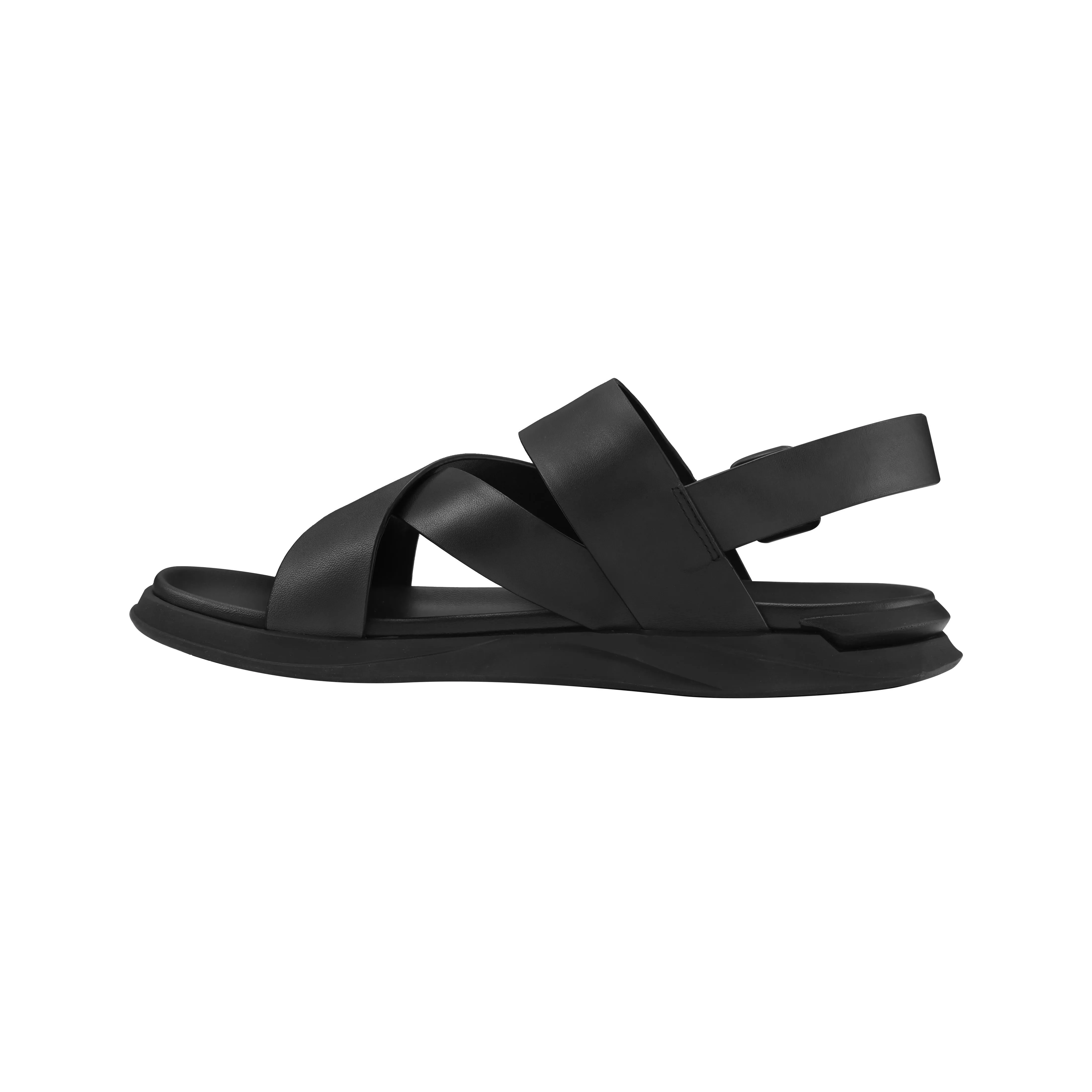 PROJET1826 | EATON Slingback Leather Sandal Black