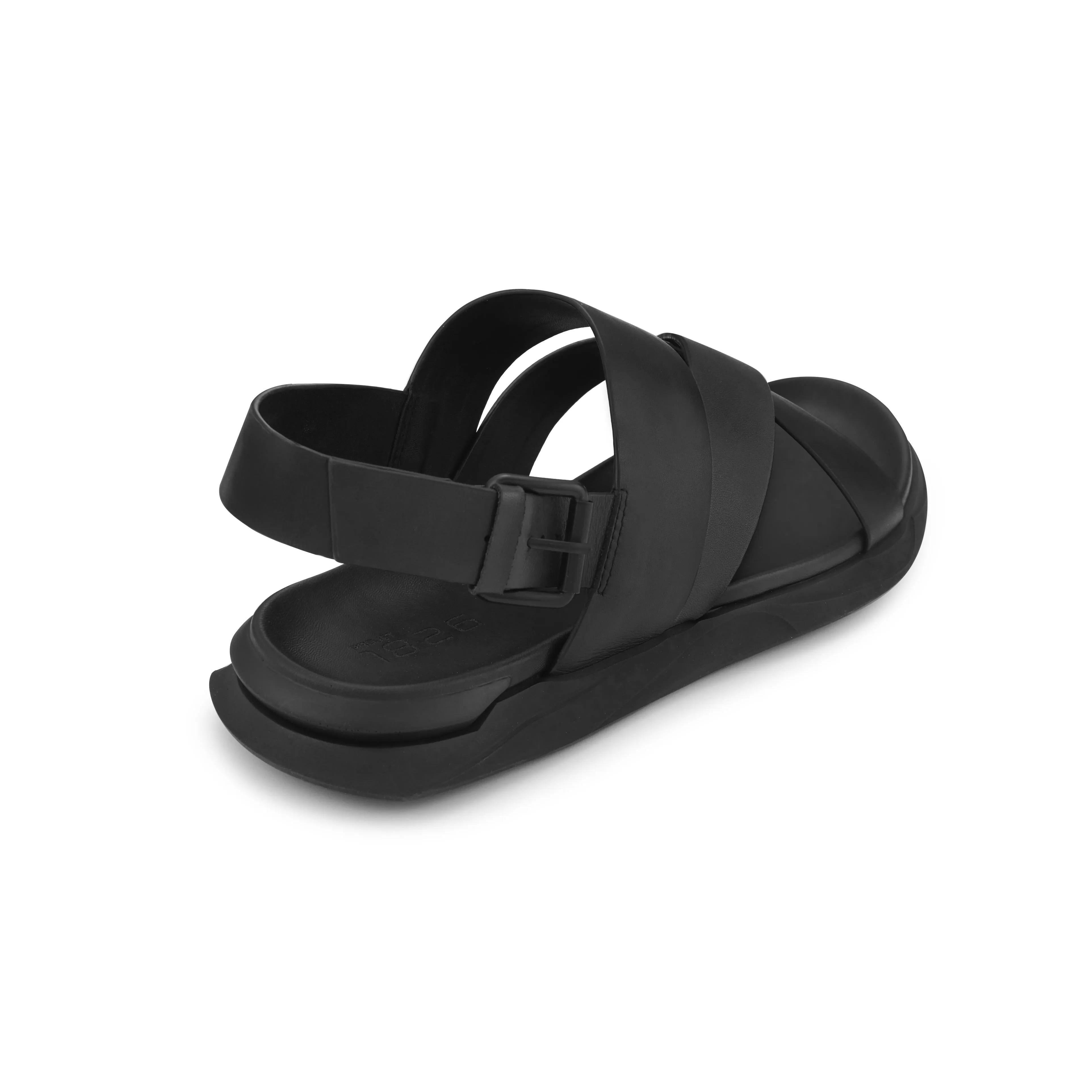 PROJET1826 | EATON Slingback Leather Sandal Black
