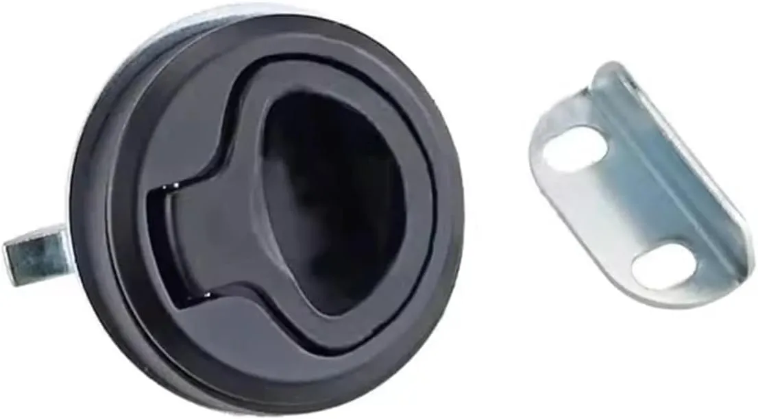 Pull Rebound Type Internal and External Two-Way Opening Embedded Push Handle Lock Rv Tool Box Lock 1Pcs(ZDC-38mm)