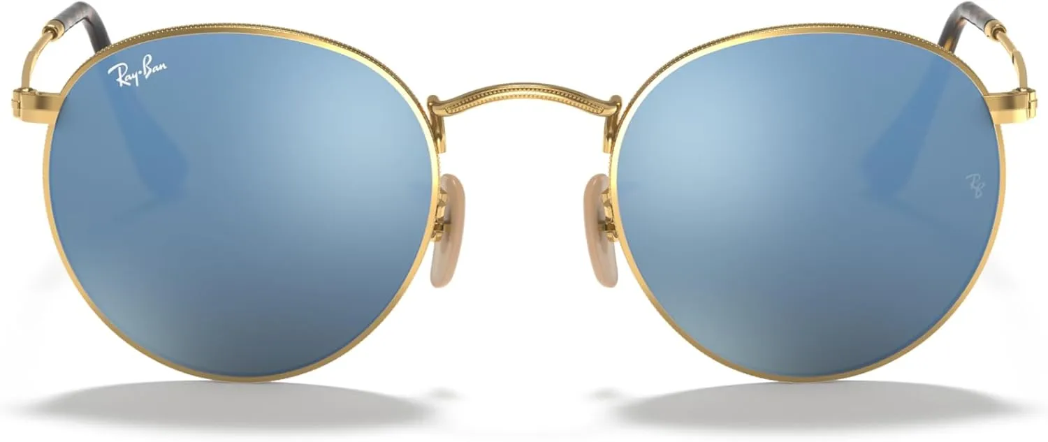 Ray-Ban RB3447N Round Flat Lens Sunglasses