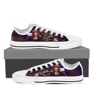 reba mcentire ladies low cut sneakers