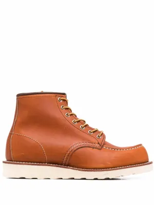 Red Wing Leather Boots in Brown