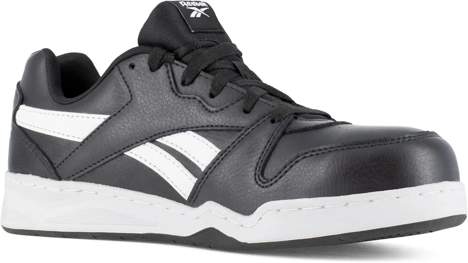 Reebok Men's Rb4161 Bb4500 Safety Composite Toe Low Cut Work Sneaker White and Grey
