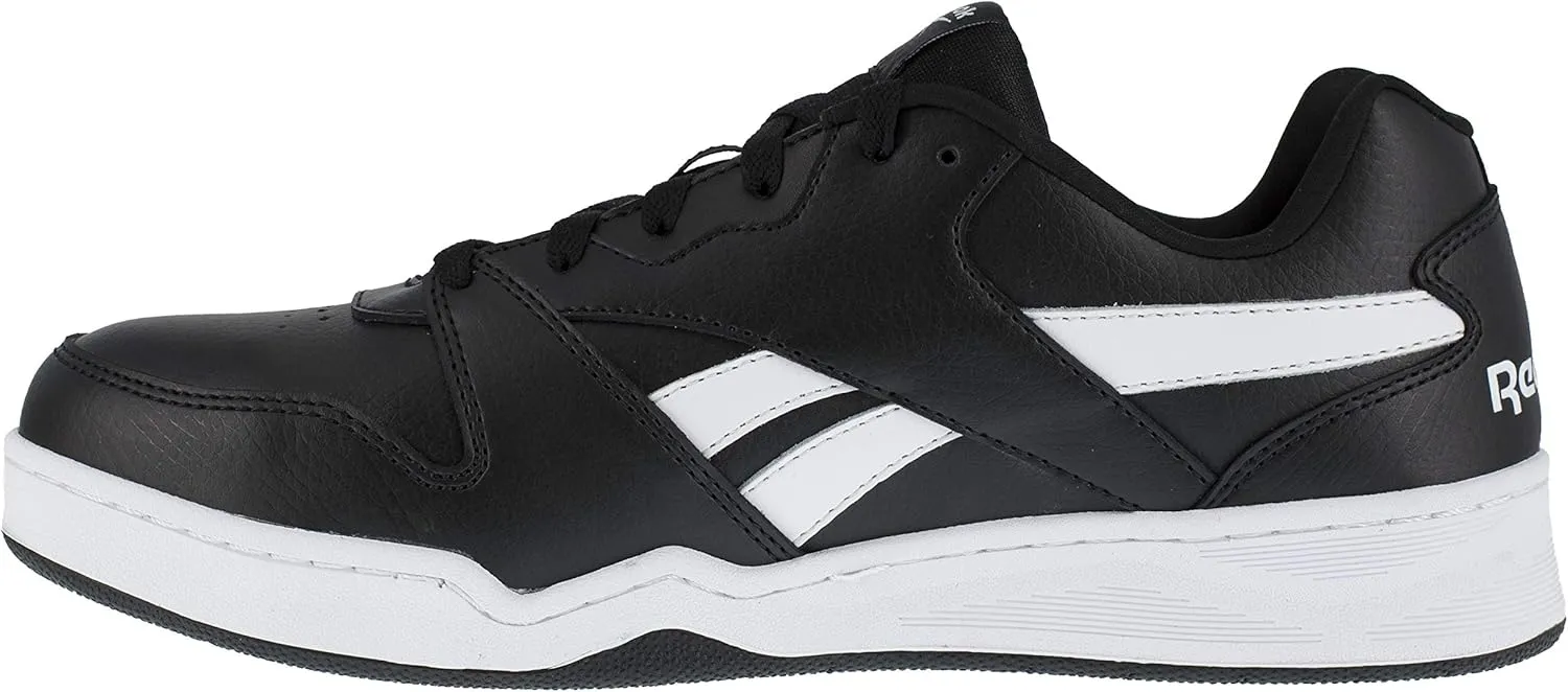 Reebok Men's Rb4161 Bb4500 Safety Composite Toe Low Cut Work Sneaker White and Grey