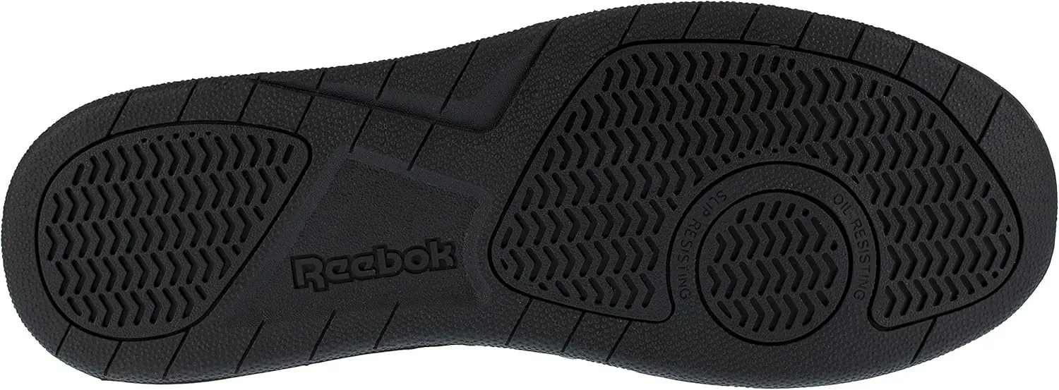 Reebok Men's Rb4161 Bb4500 Safety Composite Toe Low Cut Work Sneaker White and Grey