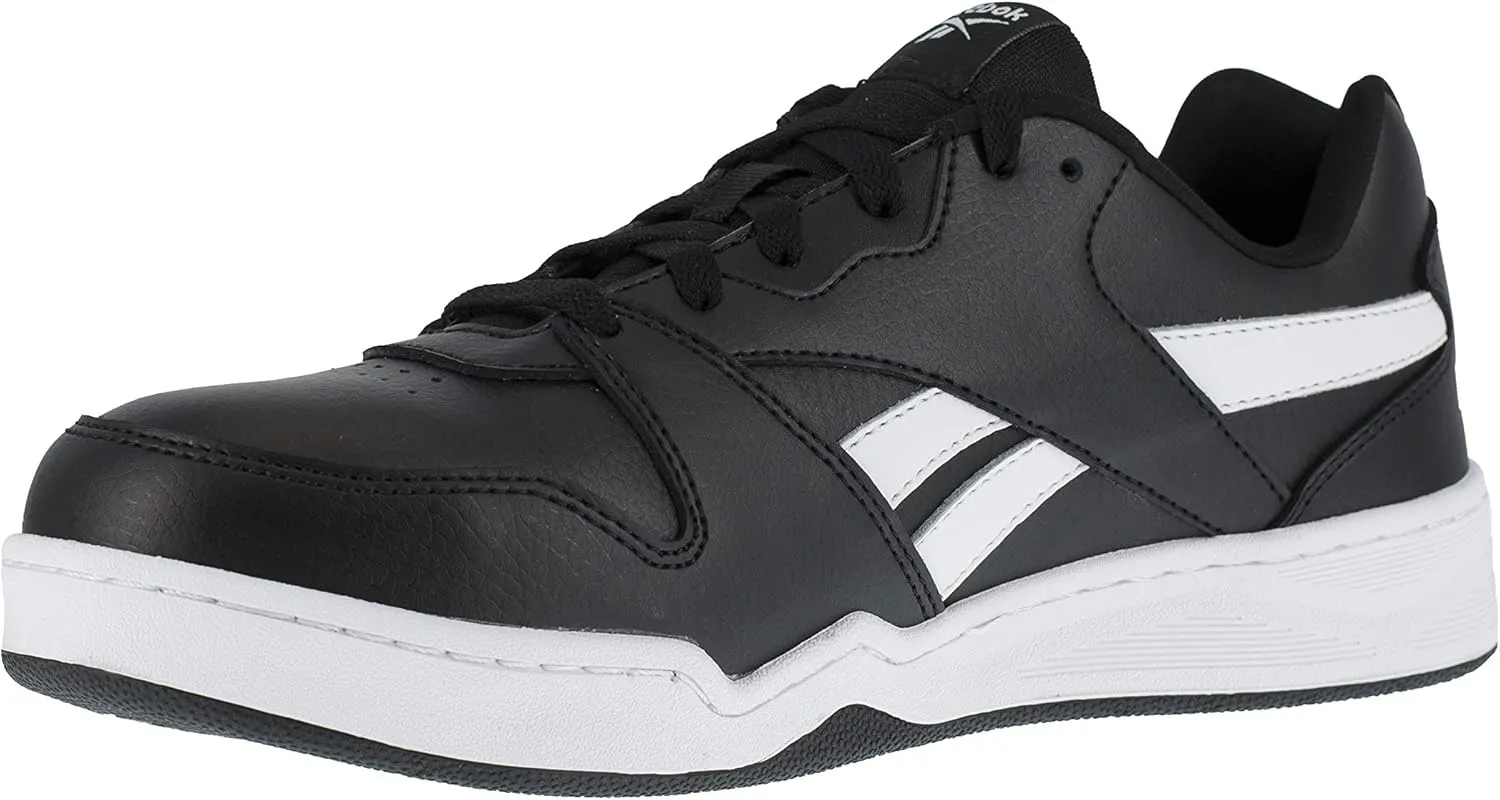 Reebok Men's Rb4161 Bb4500 Safety Composite Toe Low Cut Work Sneaker White and Grey