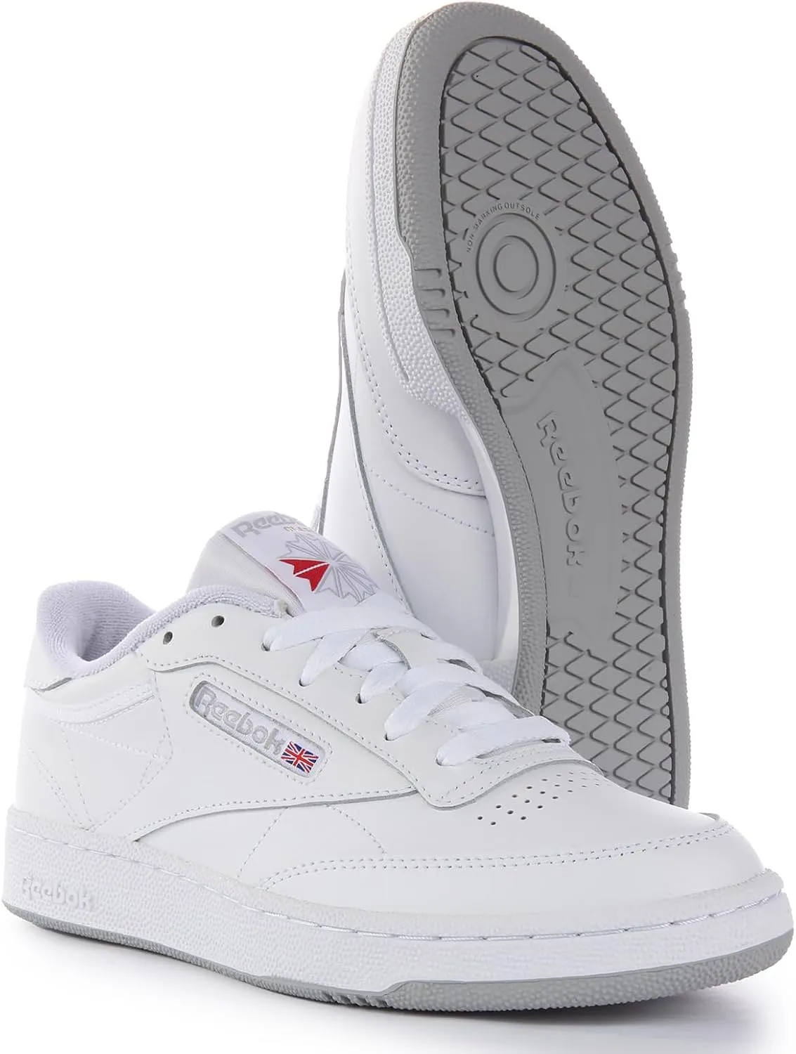 Reebok Unisex's Club C 85 Sneaker, 8.5 Men/10 Women