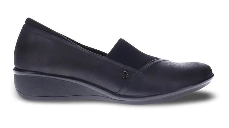 Revere Black Onyx Naples Stretch Women's Loafer