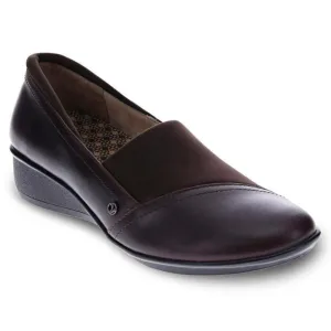 Revere Naples Espresso Angle Stretch Loafer (Women's)