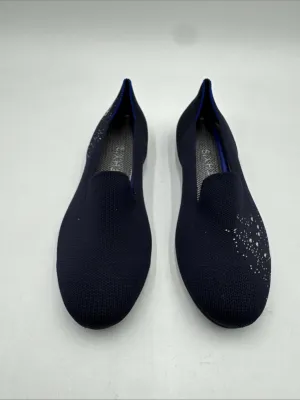 Rothy’s Zodiac Astrology Virgo Loafer Navy Slip On Shoes Size 8 - Very Good