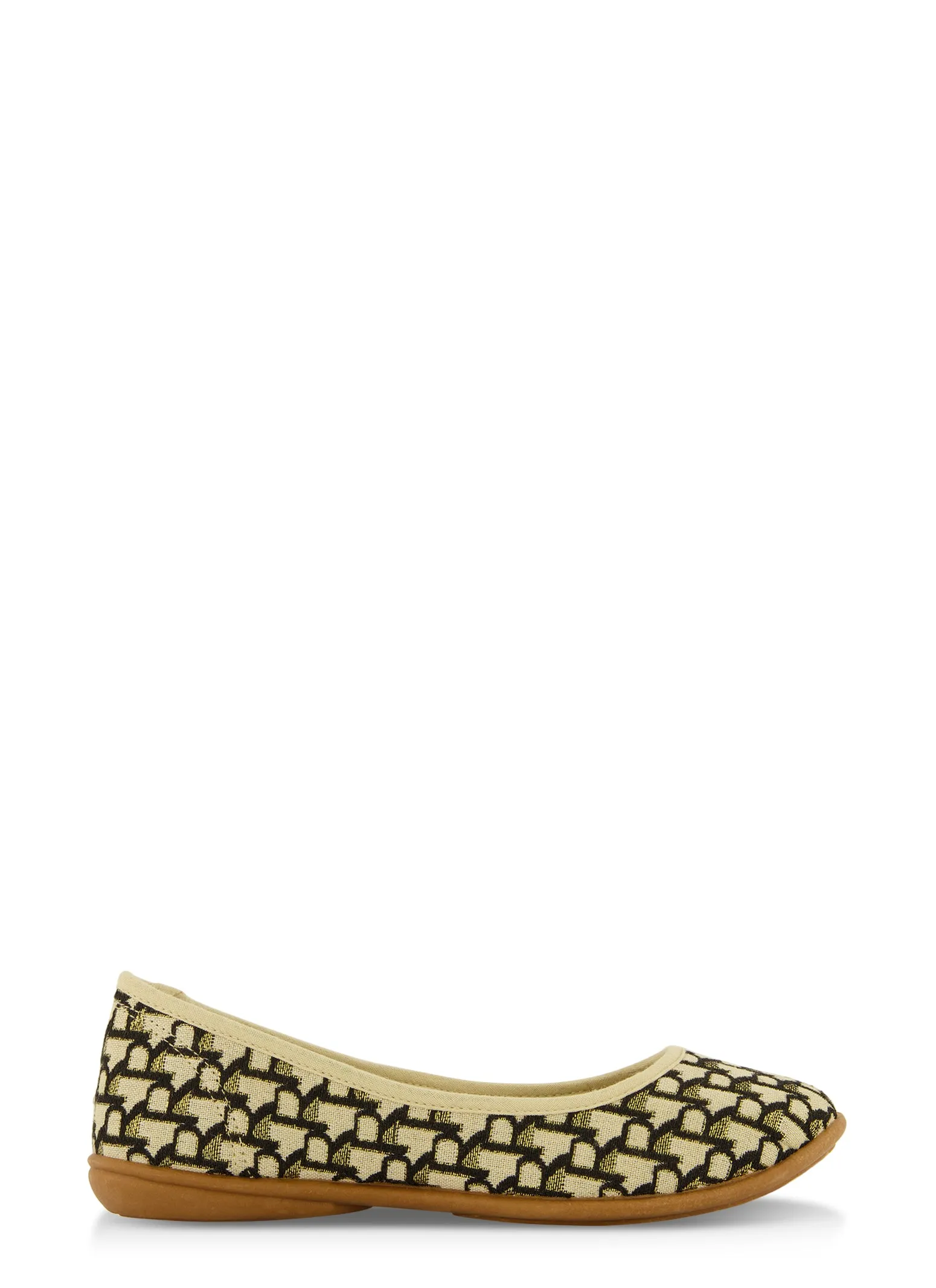 Round Toe Ballerina Flats