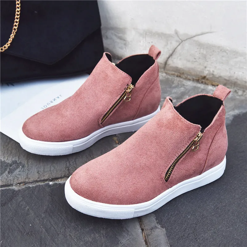 Round toe flat bottom fashion women's shoes