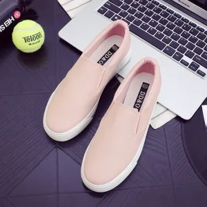 Round Toe Flat Slip-Ons