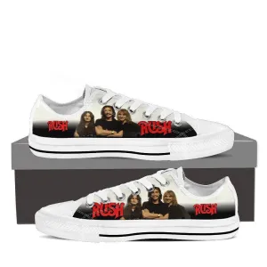 rush band ladies low cut sneakers