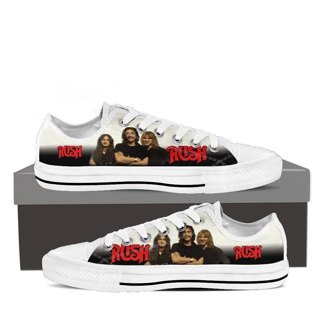 rush band ladies low cut sneakers