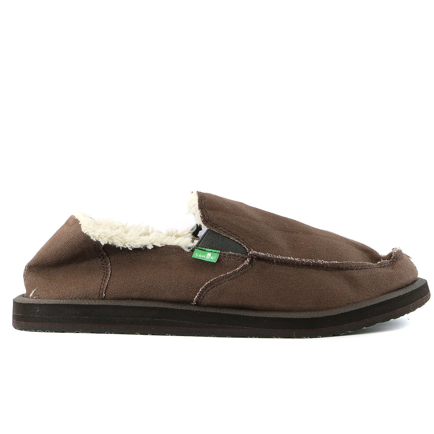 Sanuk Vagabond Chill Slip on loafer - Black - Mens