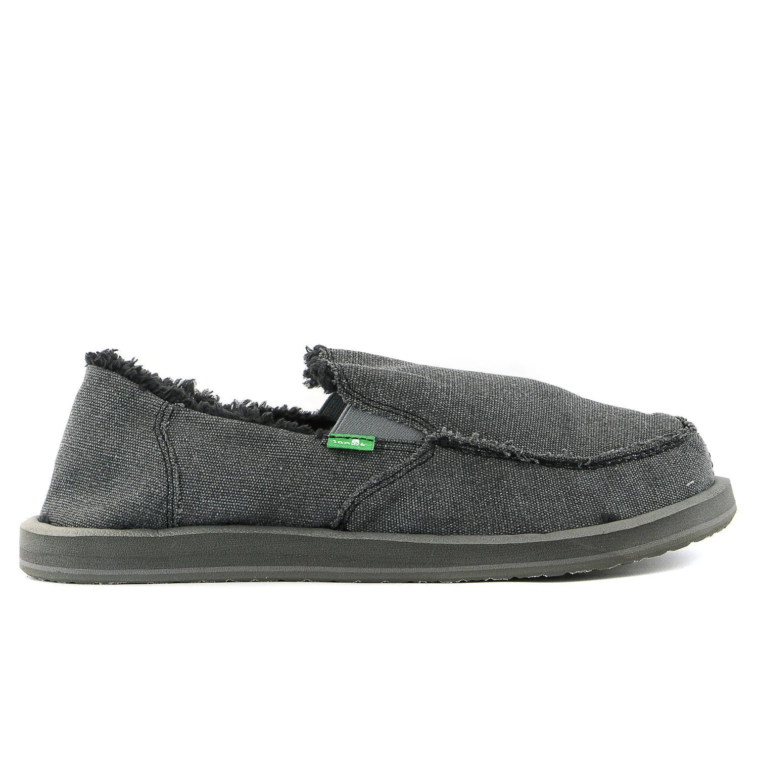 Sanuk Vagabond Chill Slip on loafer - Black - Mens