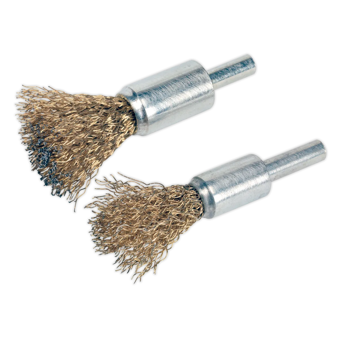Sealey Decarbonising Brush Set 2pc