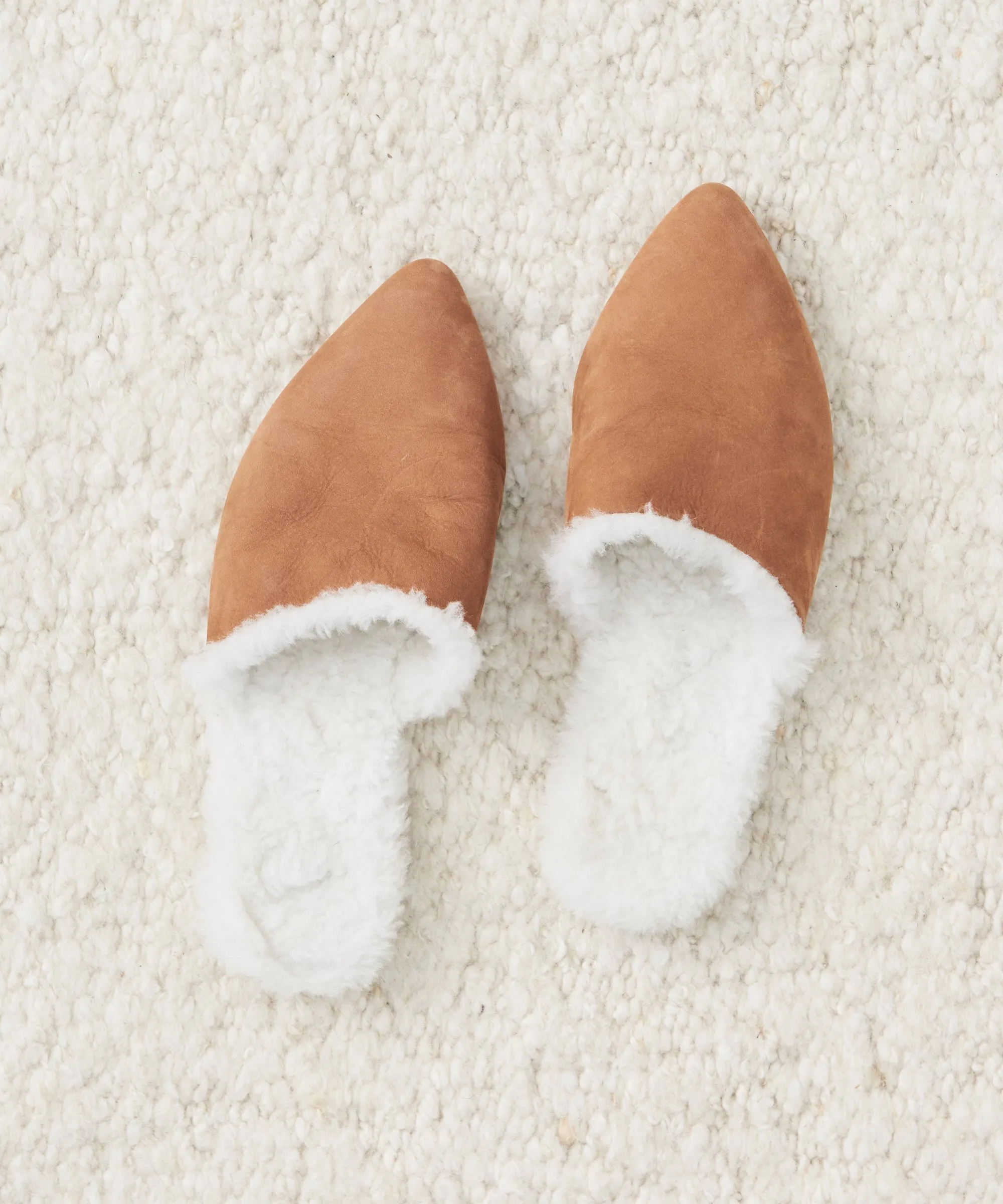 Shearling-Lined Mule