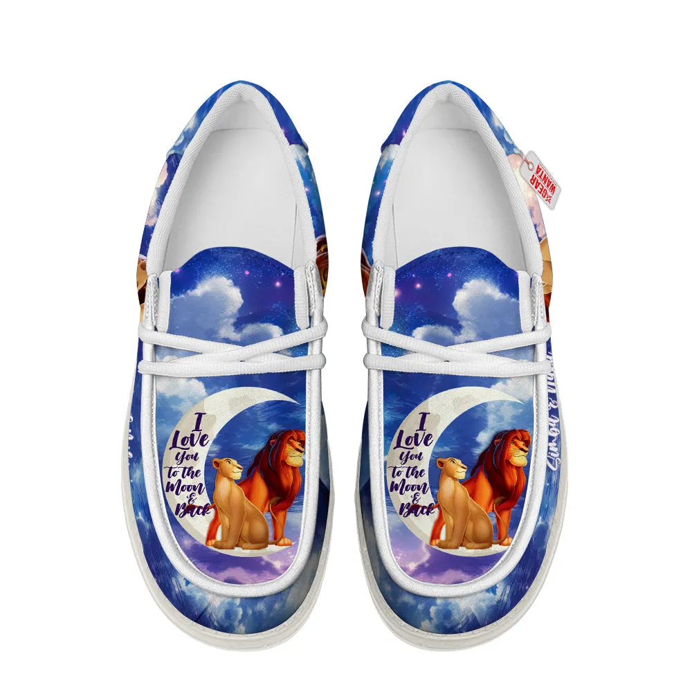 Simba And Nala Loafer Shoes