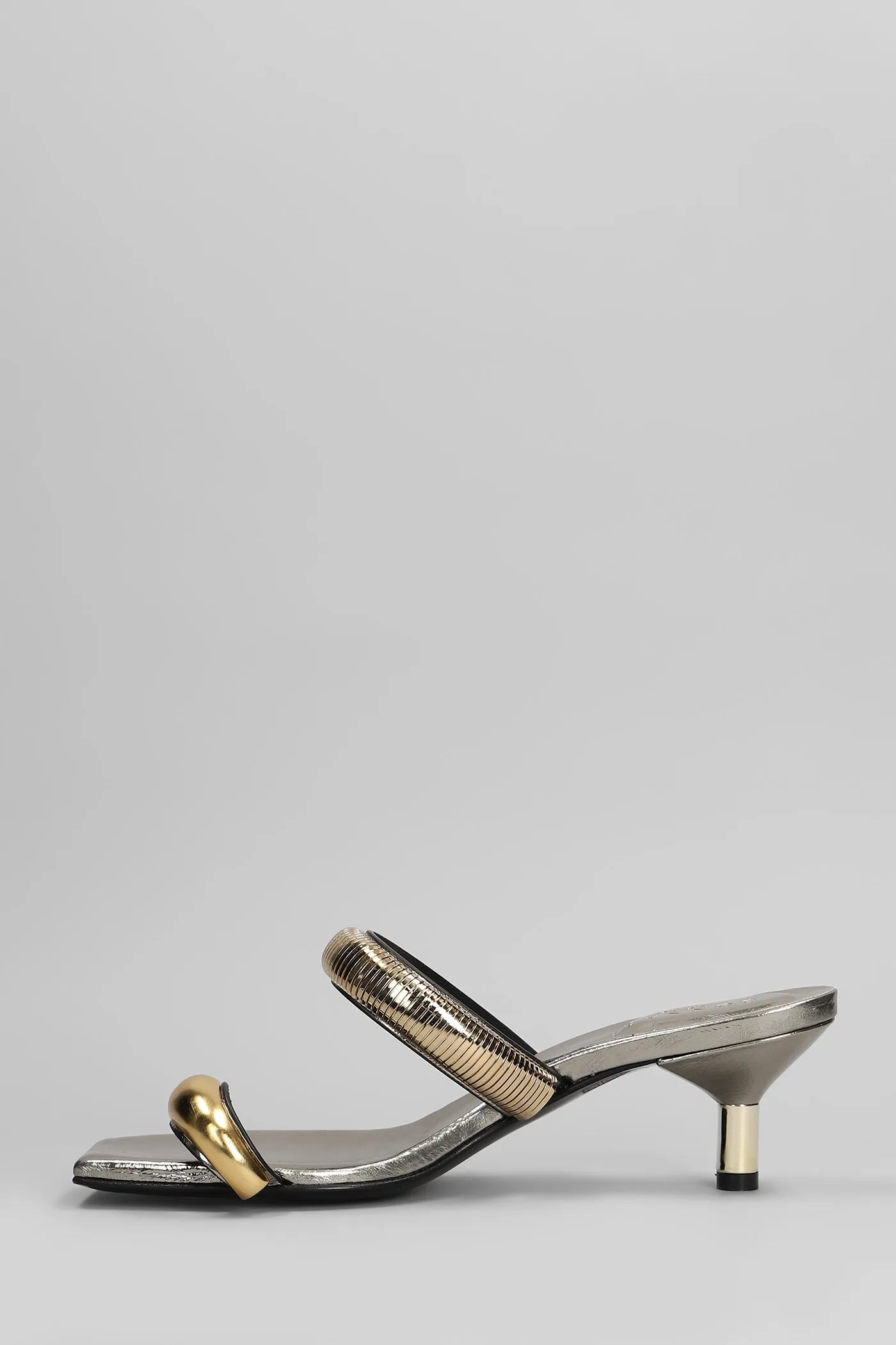 Slipper-Mule in copper leather