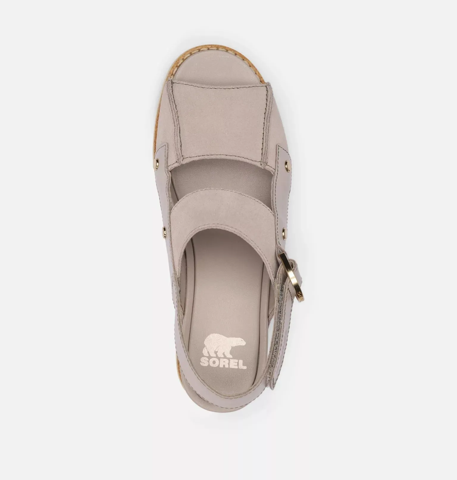 Sorel Women's JOANIE™ IV Sandal Wedge - Crushed Clay/Gum