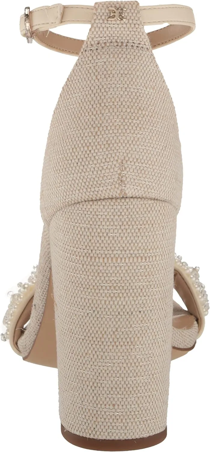Special edition Strap Dress Yaro Heeled Perla Interactive Ankle Sam Ivory High Modern Edelman Sandals Block
