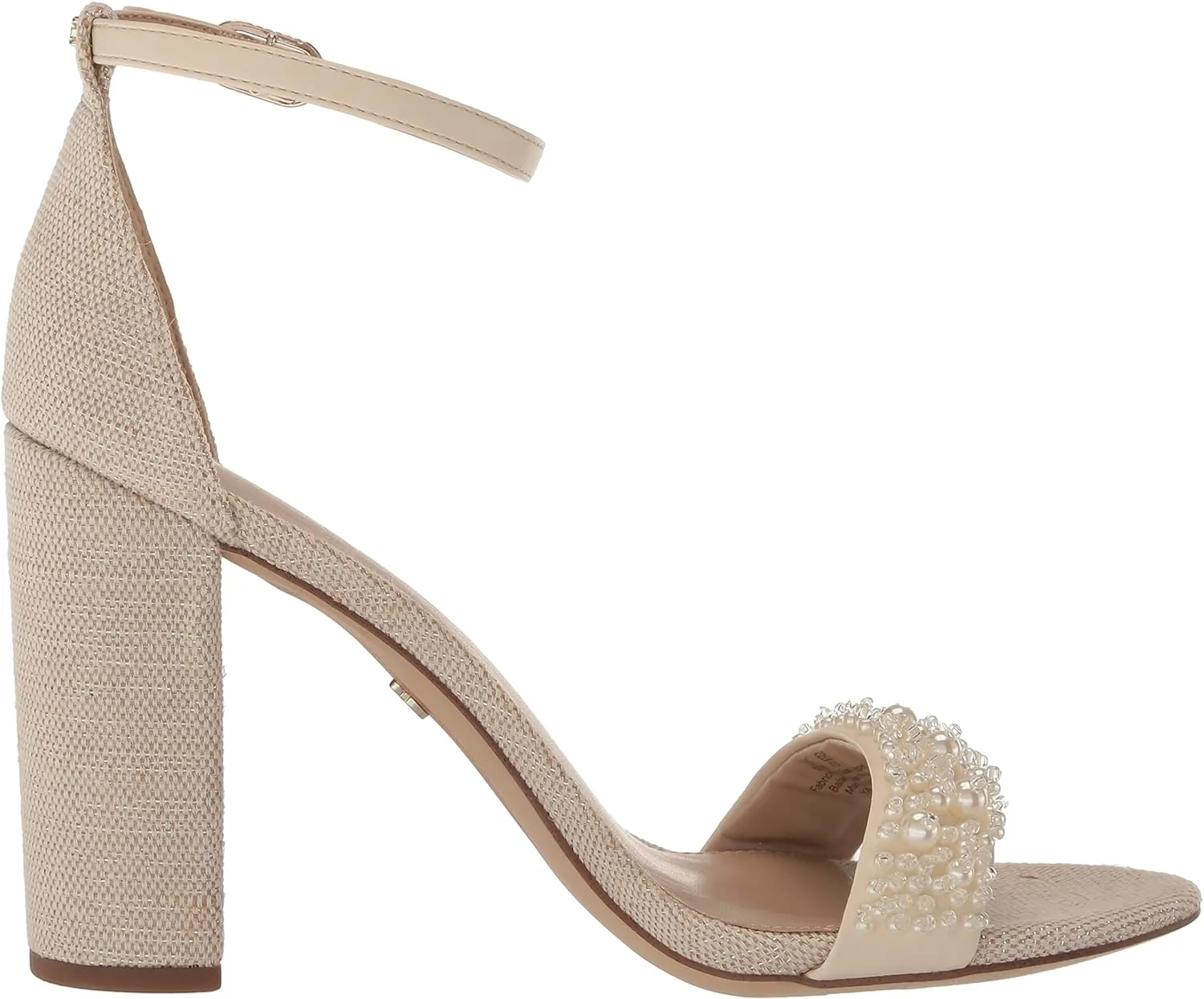 Special edition Strap Dress Yaro Heeled Perla Interactive Ankle Sam Ivory High Modern Edelman Sandals Block