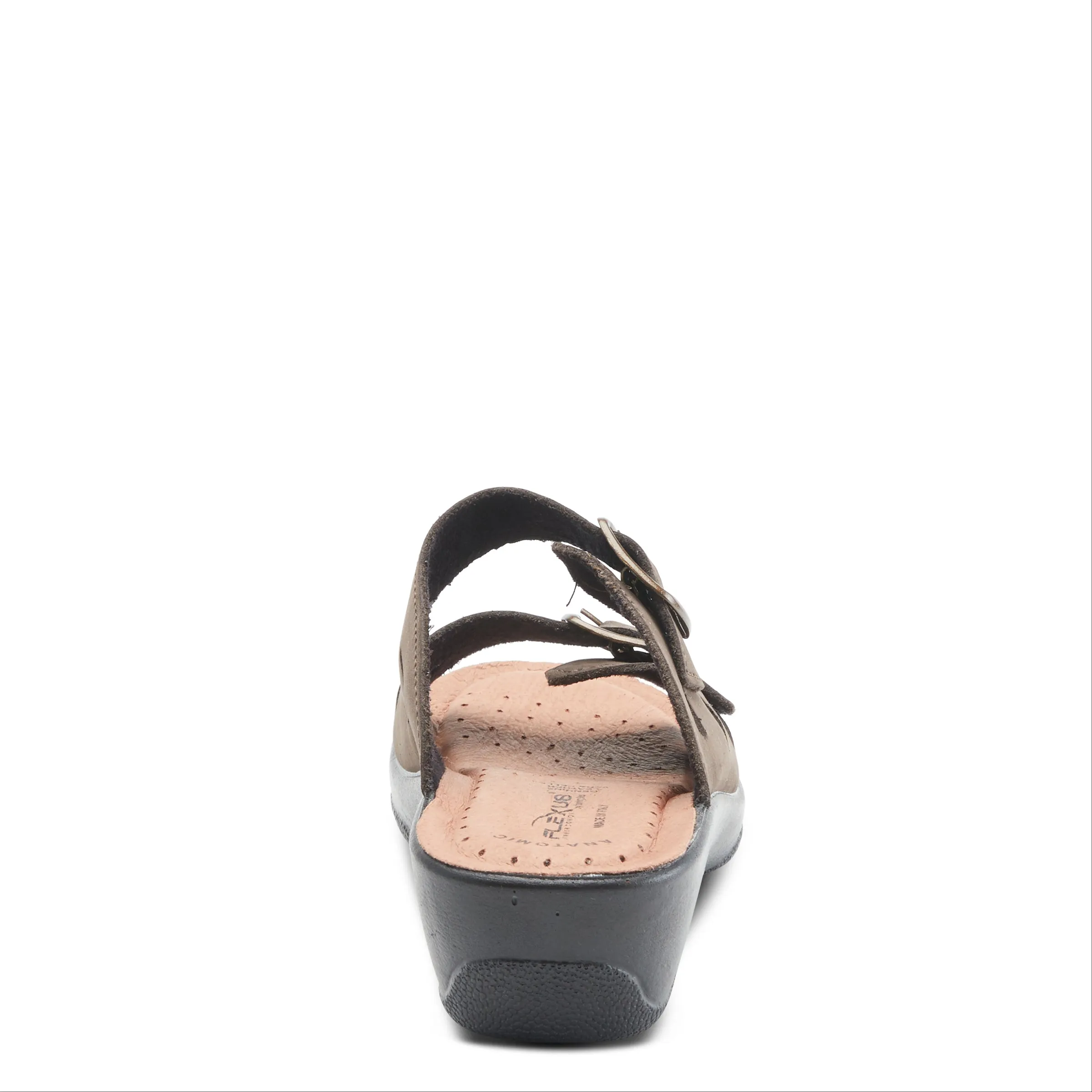 Spring Step Shoes  Flexus Decca Slide Sandal Women's Leather Adjustable