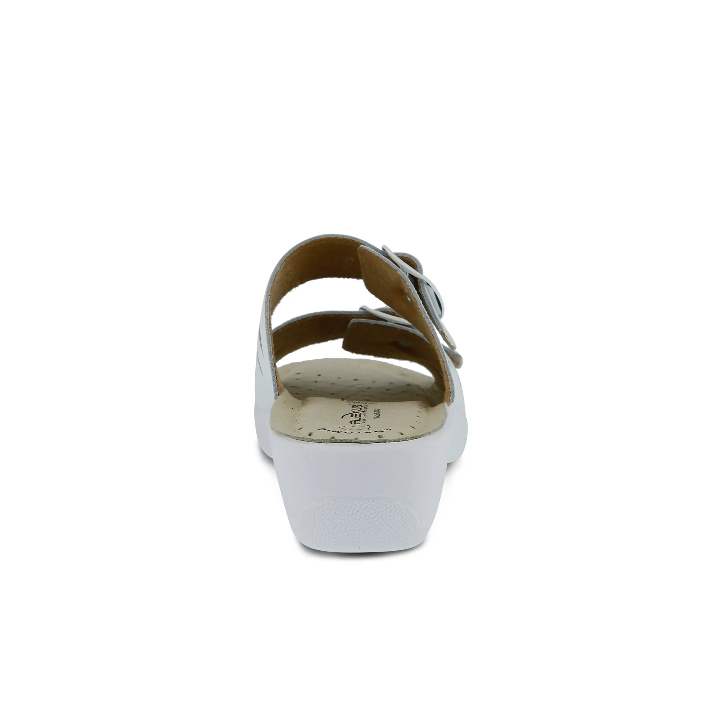 Spring Step Shoes  Flexus Decca Slide Sandal Women's Leather Adjustable