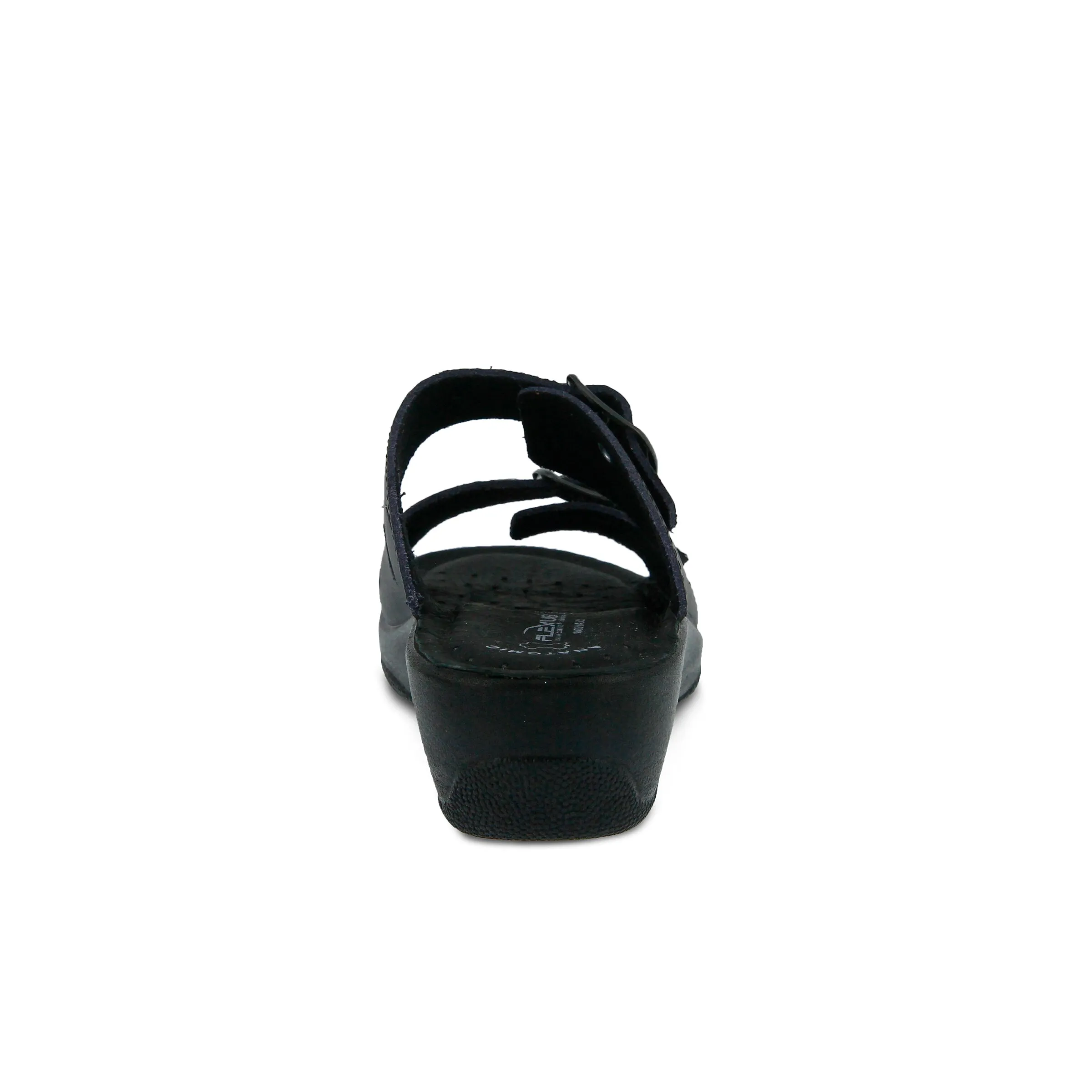 Spring Step Shoes  Flexus Decca Slide Sandal Women's Leather Adjustable