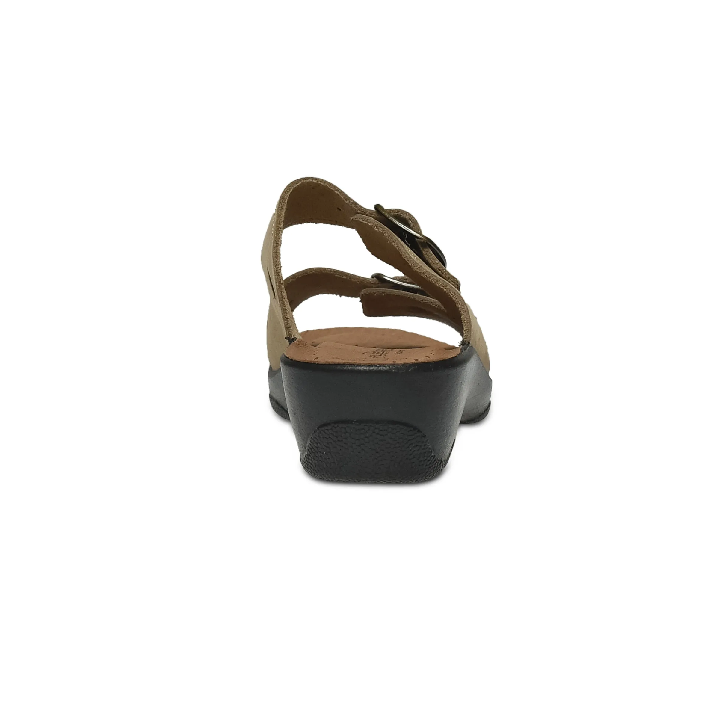 Spring Step Shoes  Flexus Decca Slide Sandal Women's Leather Adjustable