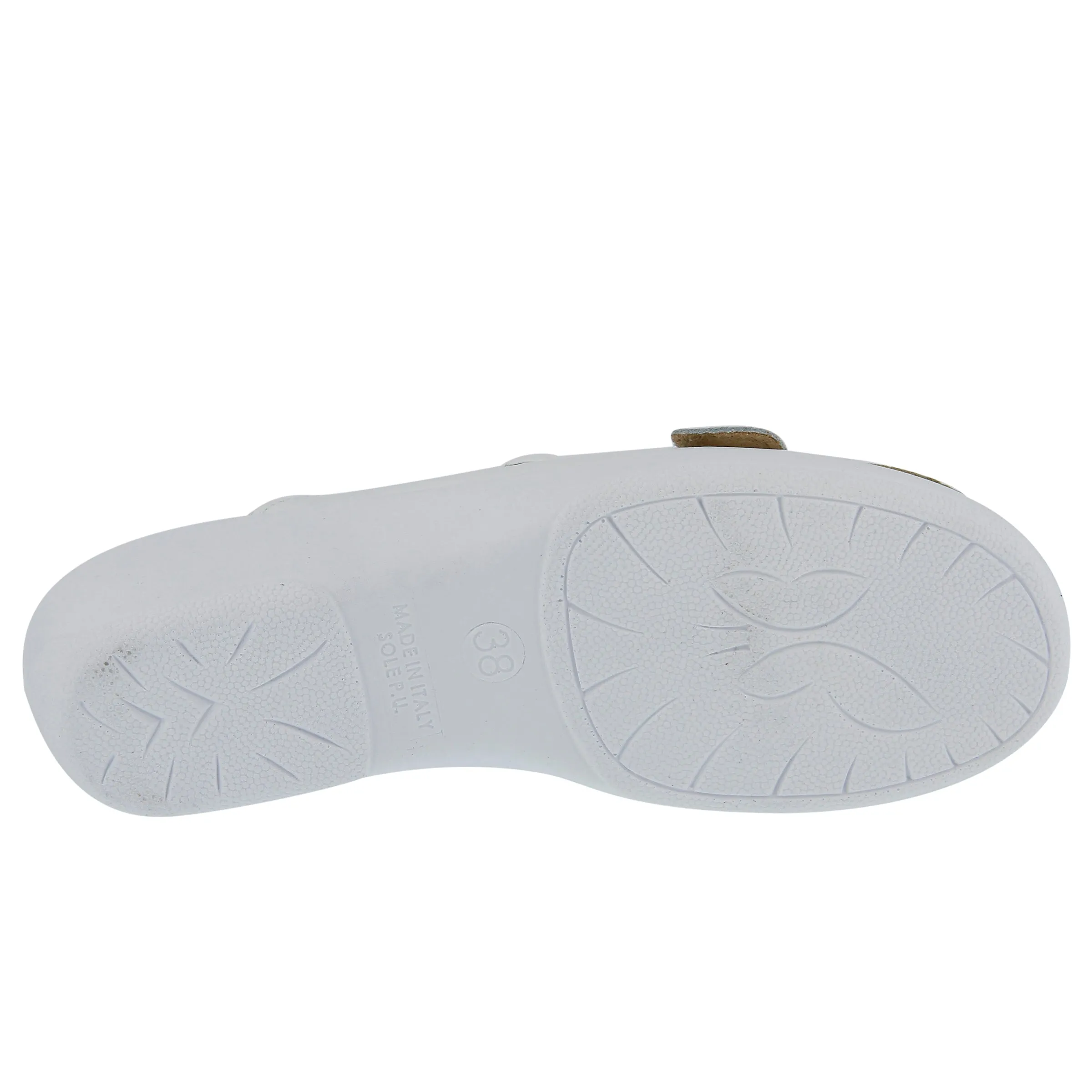 Spring Step Shoes  Flexus Decca Slide Sandal Women's Leather Adjustable