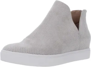 Steve Madden Georgie Taupe Wedge Ankle Bootie Cut Out Fashion Sneaker