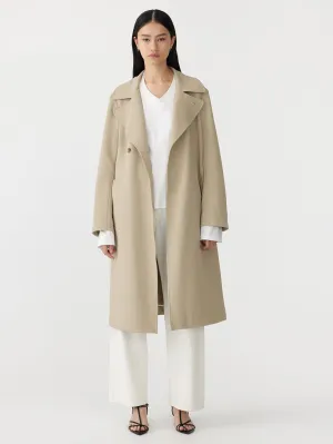 Stretch Twill Trench Coat