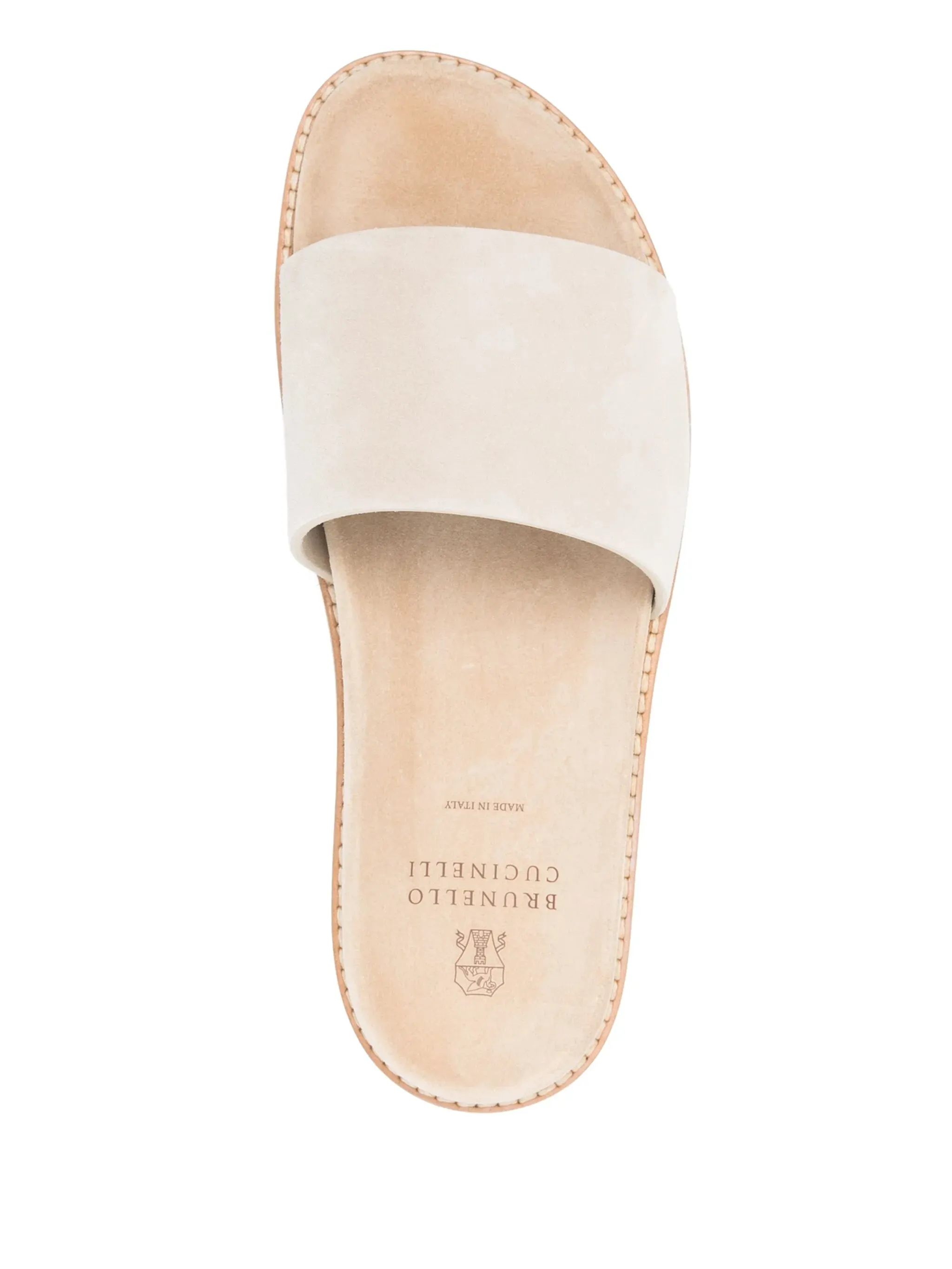 Suede Slides