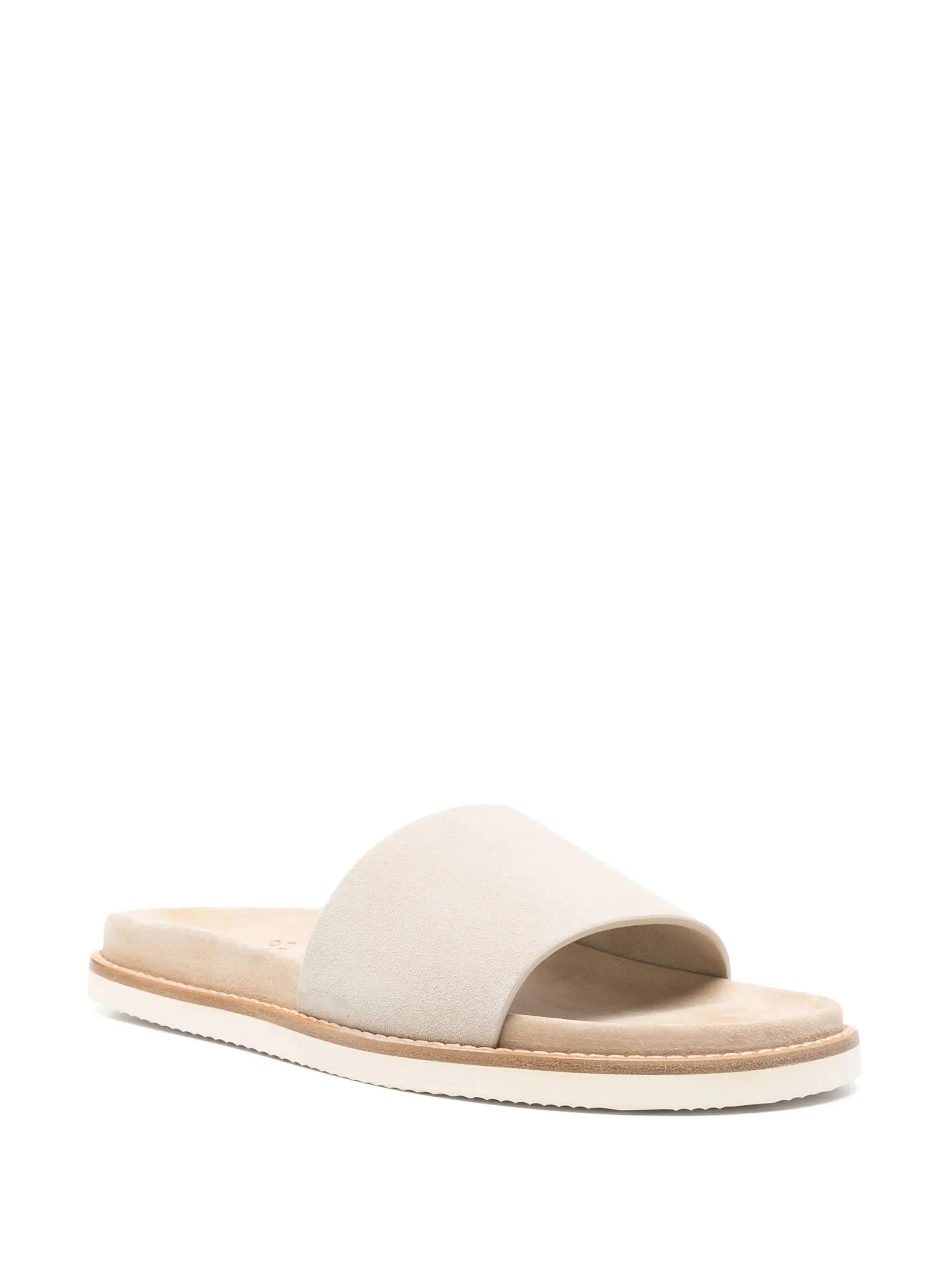 Suede Slides