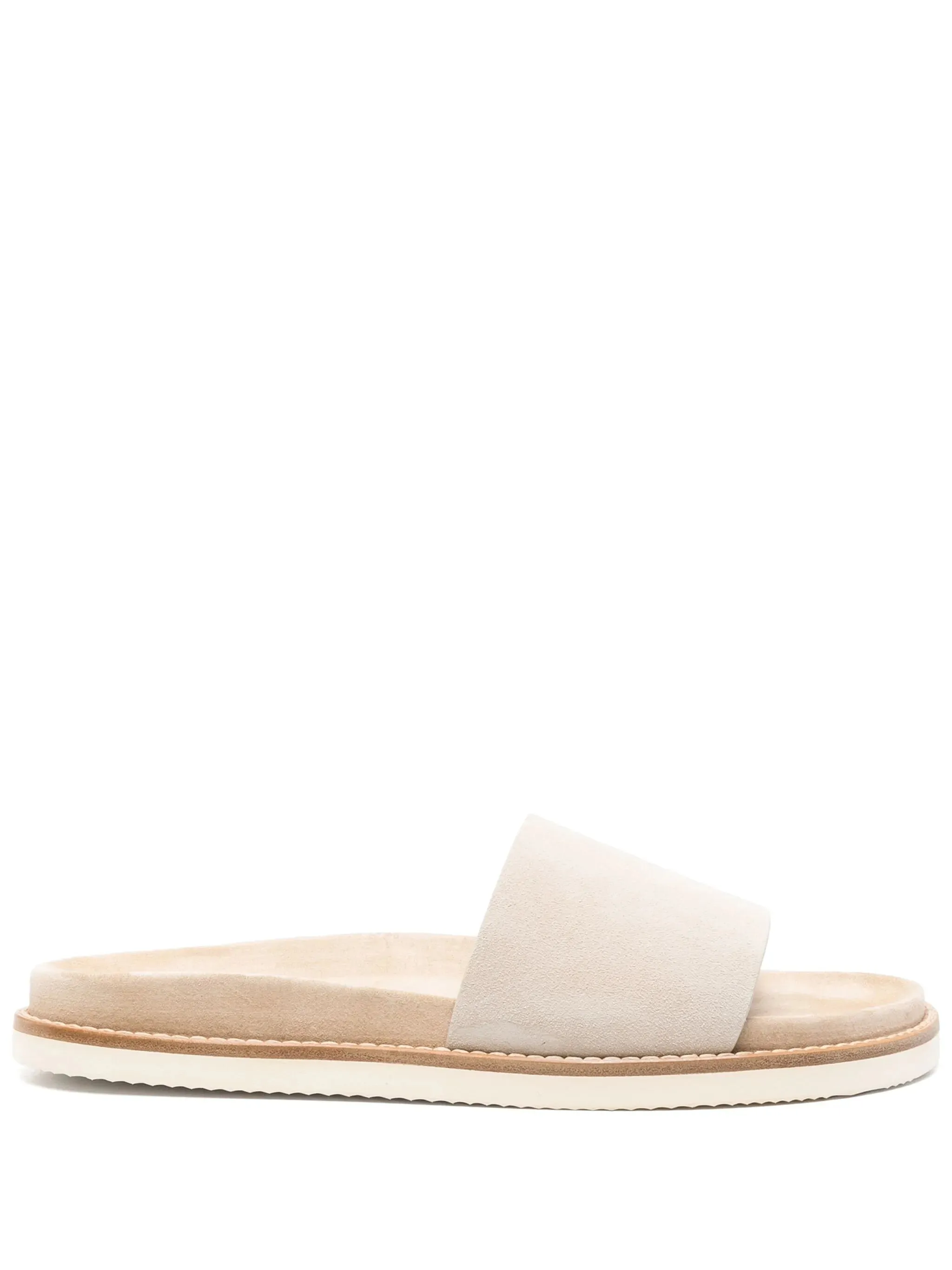 Suede Slides