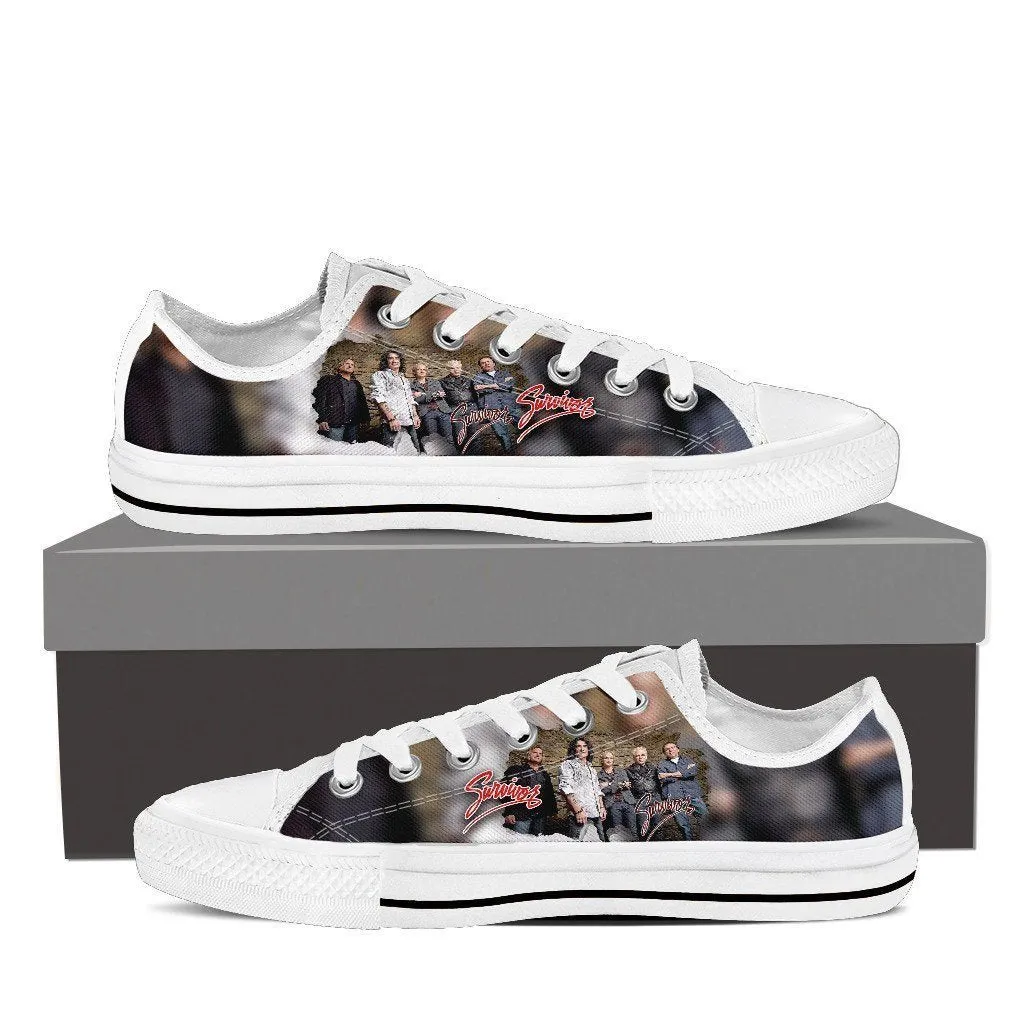 survivor ladies low cut sneakers