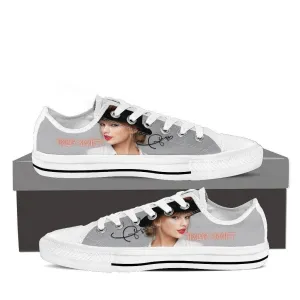 taylor swift ladies low cut sneakers