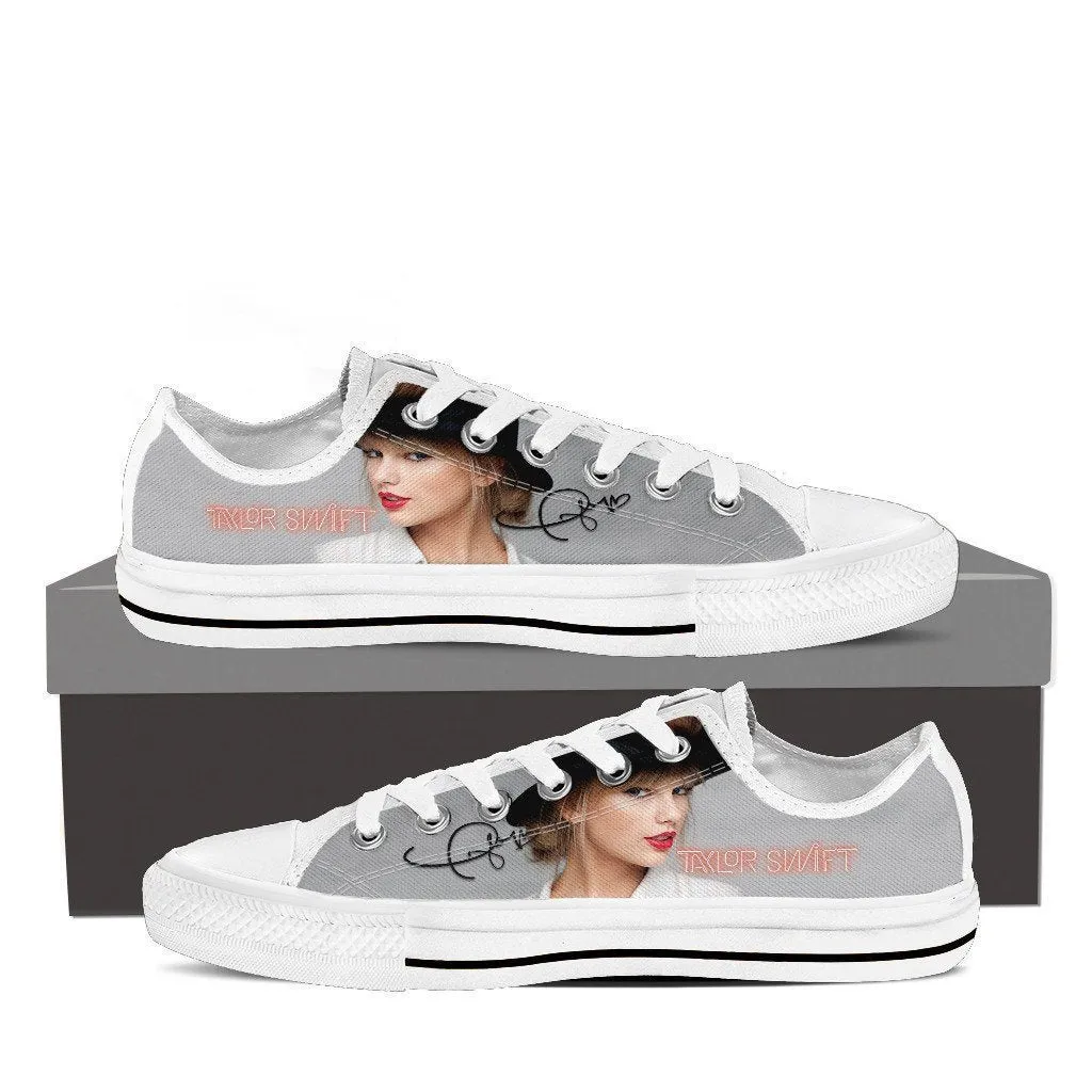 taylor swift ladies low cut sneakers