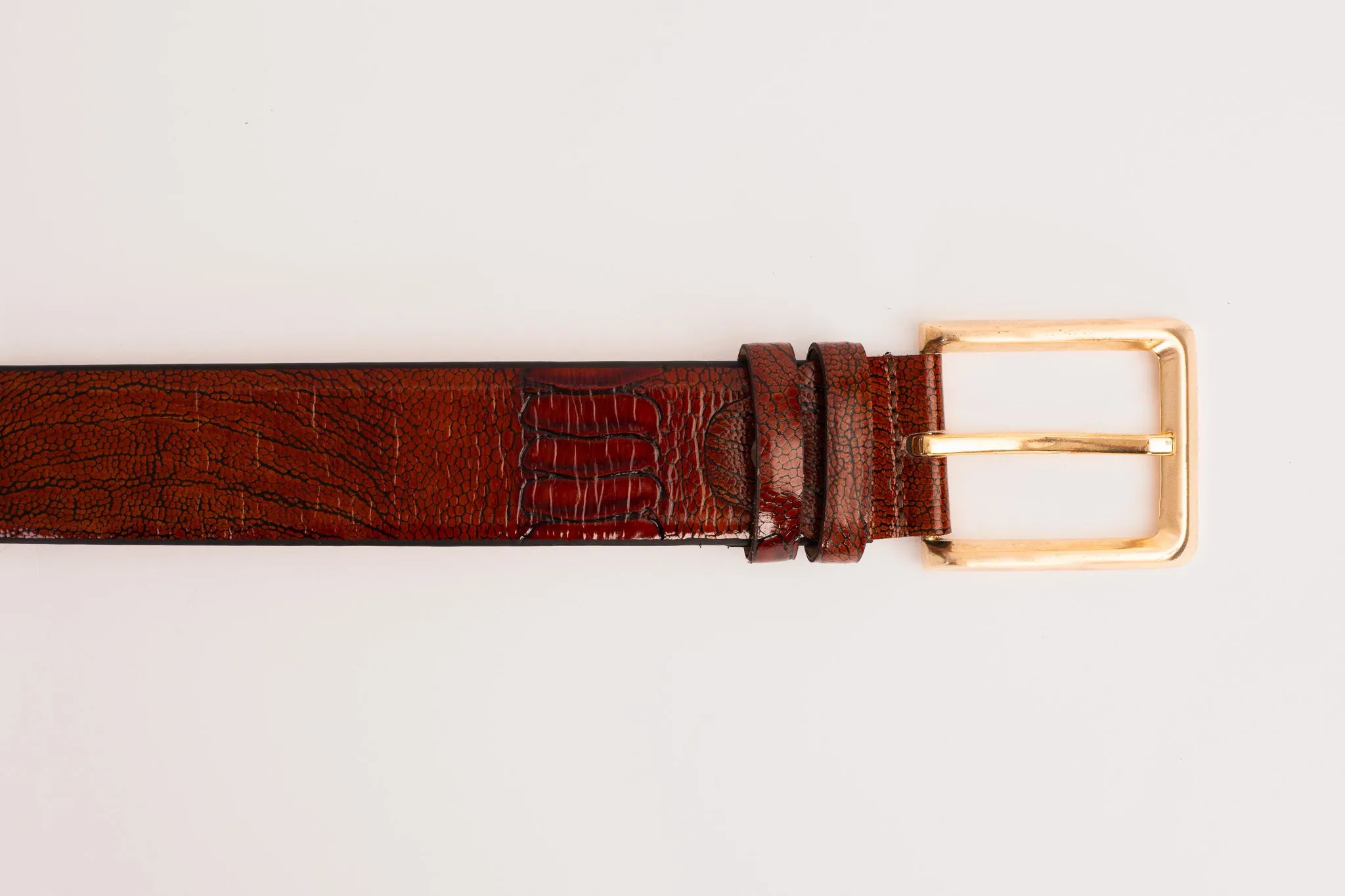 The Bangkok Brown  Calfskin Belt