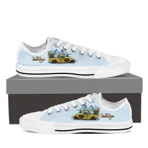the beach boys ladies low cut sneakers