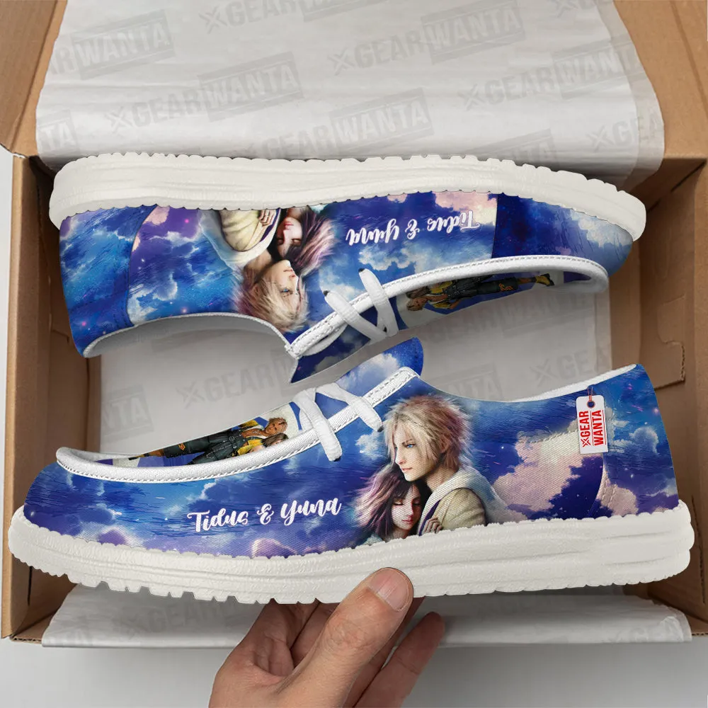 Tidus and Yuna Loafer Shoes
