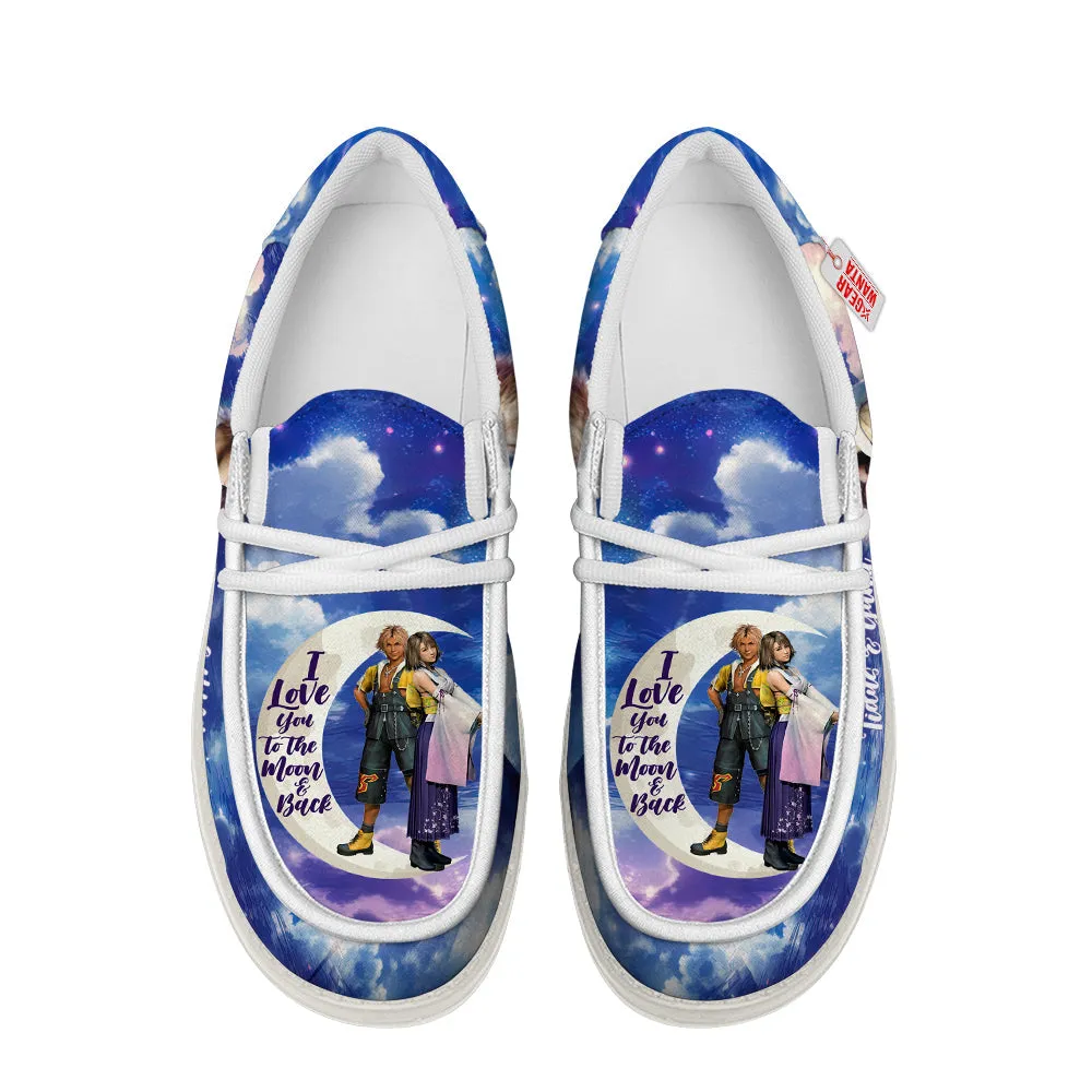 Tidus and Yuna Loafer Shoes