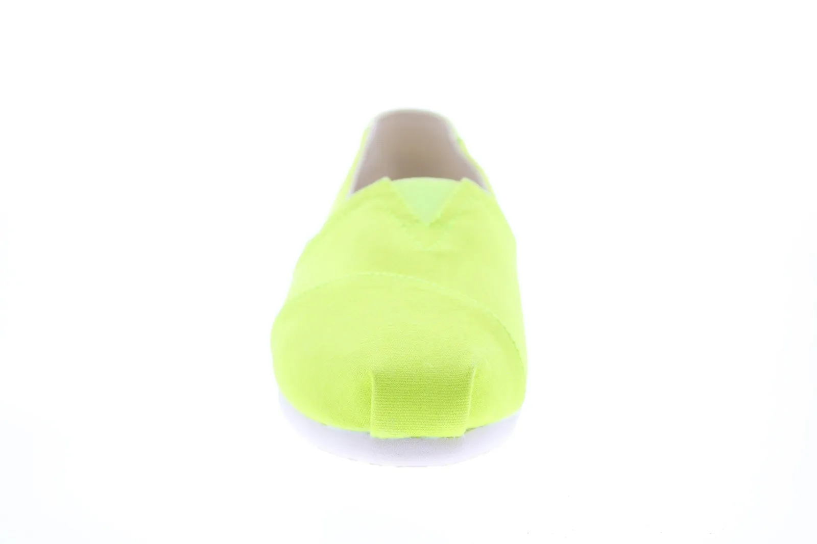 Toms Alpargata 10015259 Womens Green Canvas Loafer Flats Shoes