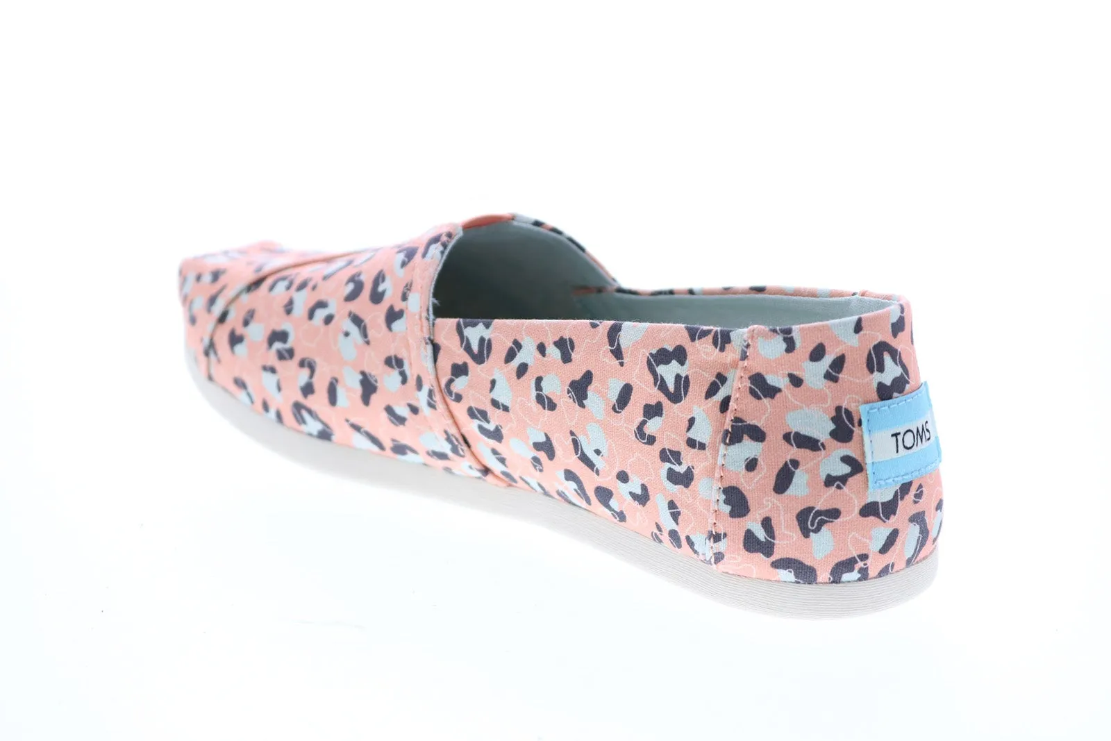 Toms Alpargata 10015652 Womens Orange Canvas Loafer Flats Shoes