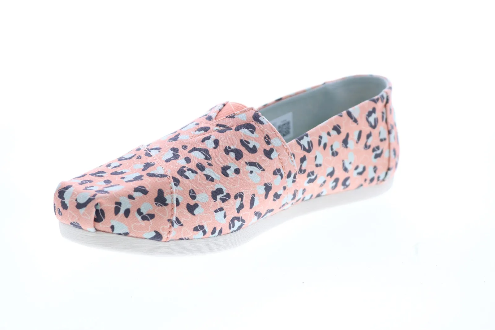 Toms Alpargata 10015652 Womens Orange Canvas Loafer Flats Shoes